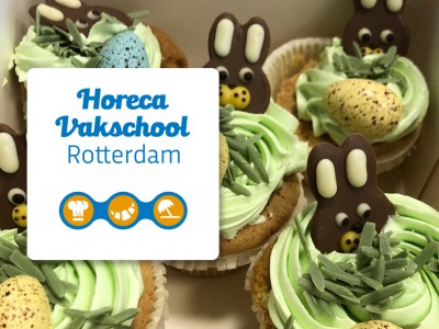 Horeca Vakschool Rotterdam verkoopt online zelfgemaakte chocolade eitjes