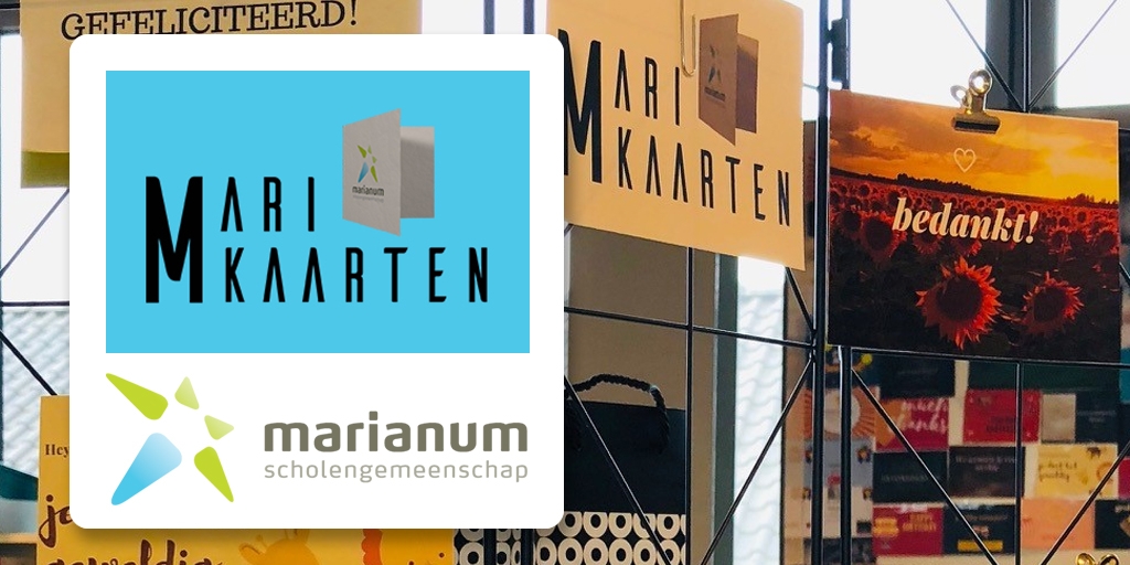 Marianum-leerlingen Lichtenvoorde verkopen kaarten in webshop!